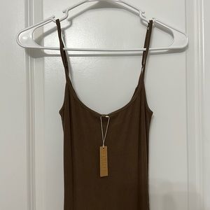 THE skims dress brand new with tags size M color oxide